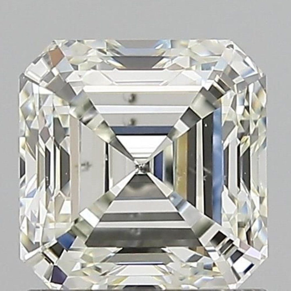 Asscher Cut 1.50ct K VS2 Natural GIA Certified Loose Diamond